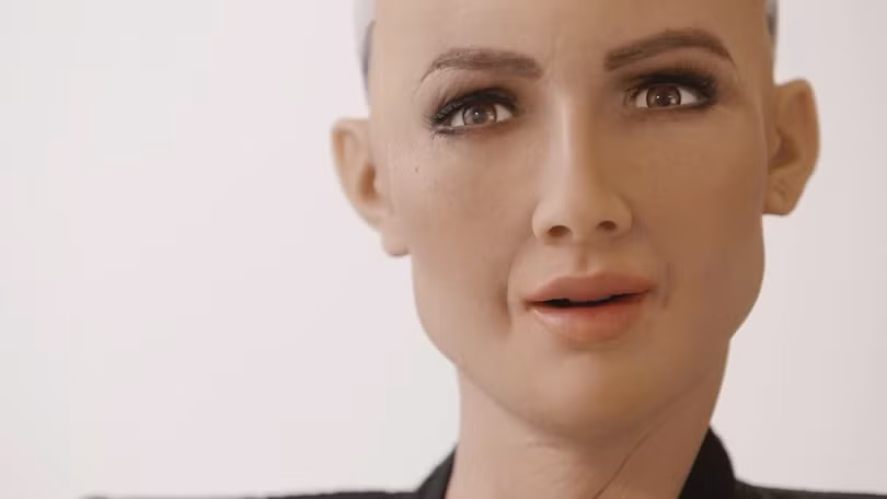 Sophia - Công dân Robot đầu tiên trên thế giới sẽ đến thăm Hà Nội trong hai ngày 12-13/7. Ảnh: TrueFreeThinker