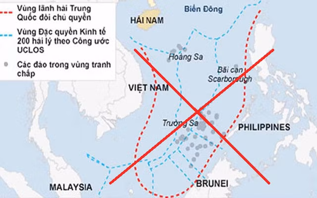 Thế giới lên án đường lưỡi bò ngang ngược và phi pháp của Trung Quốc