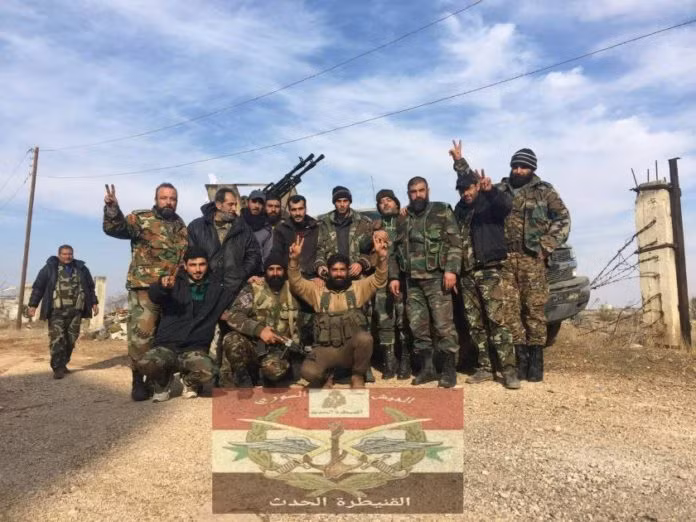 Lực lượng tiếp vận quân đội Syria đến sân bay T-4