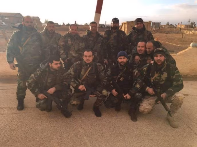 Lực lượng đổ bộ đường không quân đội Syria