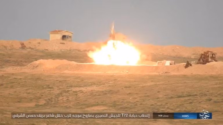 IS bắn tên lửa TOW Mỹ đánh chặn quân đội Syria ảnh 2