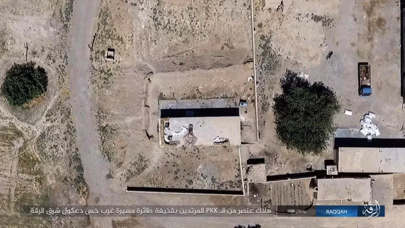 Chiến sự Syria: SDF tấn chiếm 4 quận ngoại ô “thủ đô” IS (video) ảnh 4