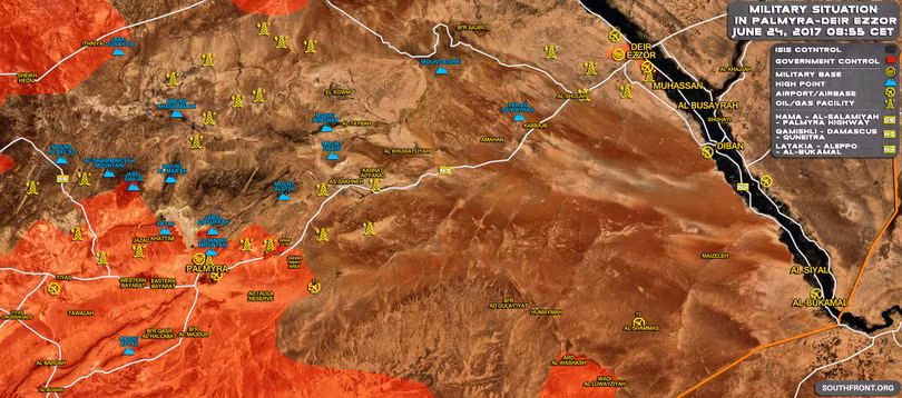 Trực thăng Nga yểm trợ, quân đội Syria sắp càn qua cửa mở Deir Ezzor ảnh 1