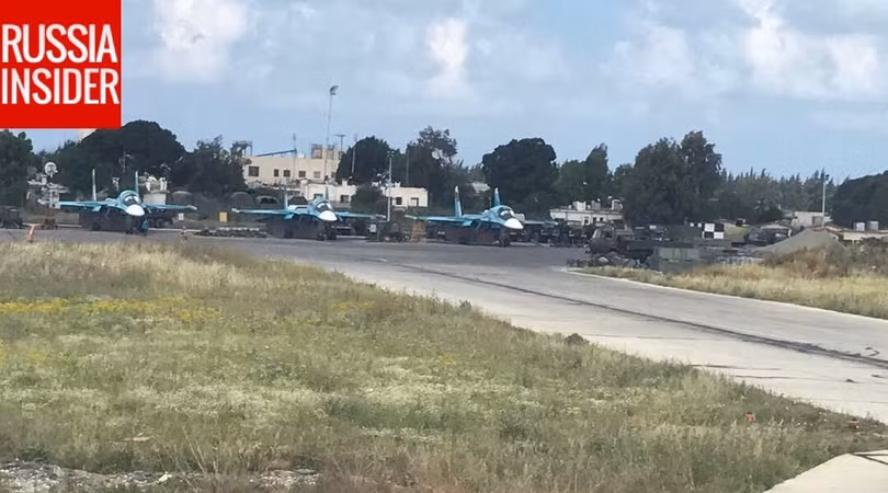 Cận cảnh căn cứ không quân Nga tại Syria (video) ảnh 3 Cận cảnh căn cứ không quân Nga tại Syria (video) ảnh 3