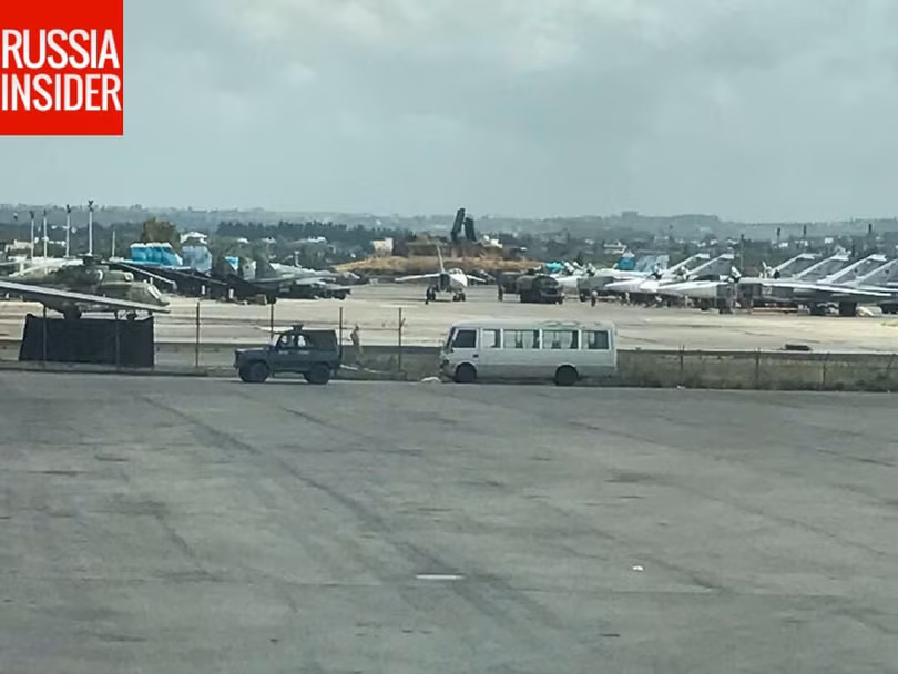 Cận cảnh căn cứ không quân Nga tại Syria (video) ảnh 1 Cận cảnh căn cứ không quân Nga tại Syria (video) ảnh 1