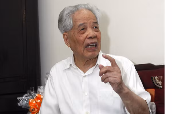 Nguyên Tổng Bí thư Đỗ Mười