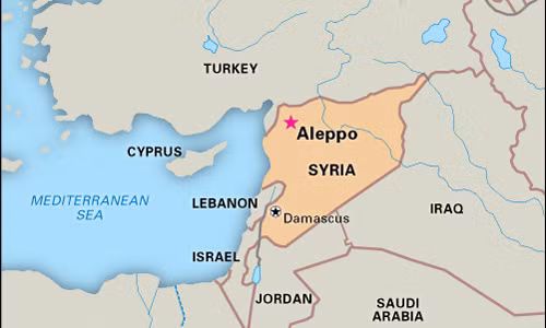 Aleppo là thành phố chiến lược mang tính sống còn với phe nổi dậy ở miền bắc Syria. Đồ họa: BBC Aleppo là thành phố chiến lược mang tính sống còn với phe nổi dậy ở miền bắc Syria. Đồ họa: BBC