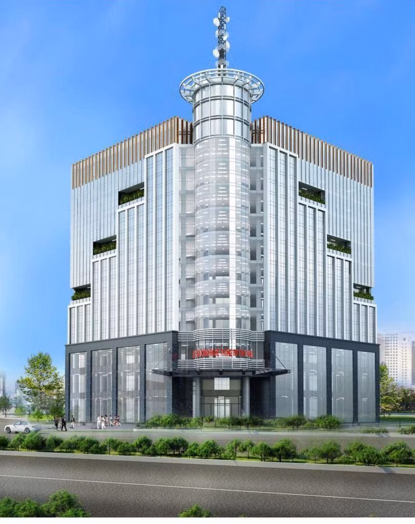 Tòa nhà 12 tầng đang được hoàn thiện là nơi đặt Trung tâm công nghệ thông tin của tỉnh Thanh Hóa Tòa nhà 12 tầng đang được hoàn thiện là nơi đặt Trung tâm công nghệ thông tin của tỉnh Thanh Hóa