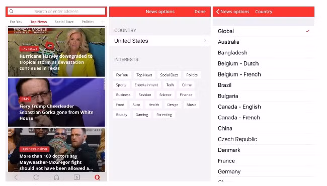 Opera Mini cho iOS "lột xác" trước ngày ra mắt iPhone 8 ảnh 1