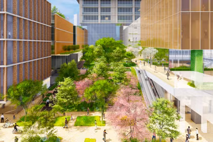 Học viện khoa học Tokyo đặt mục tiêu bắt đầu khai trương khu phức hợp vào năm 2031. Ảnh: Nikkei Asia.