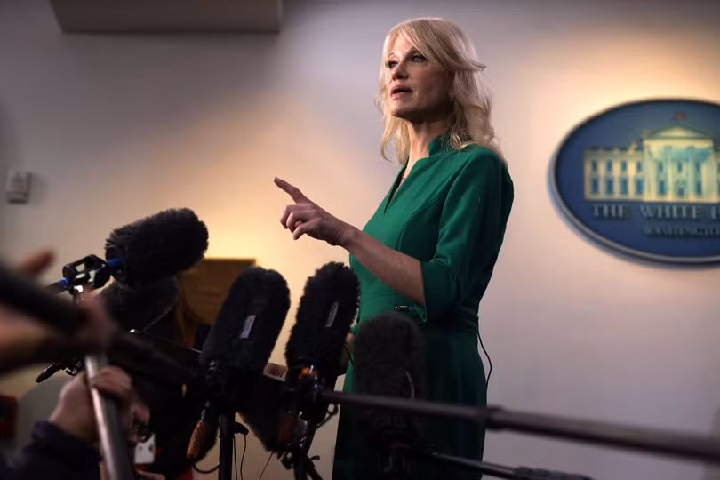 Bà Kellyane Conway khẳng định việc luận tội không có ý nghĩa gì với một đảng Cộng hòa đang cực kỳ đoàn kết (Ảnh: NYTimes)