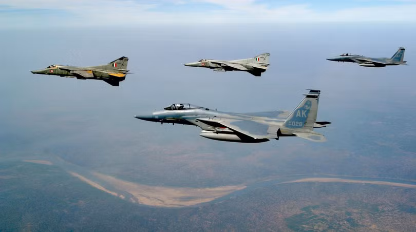 Mẫu chiến đấu cơ MiG-27 do Nga chế tạo (Ảnh: Getty)