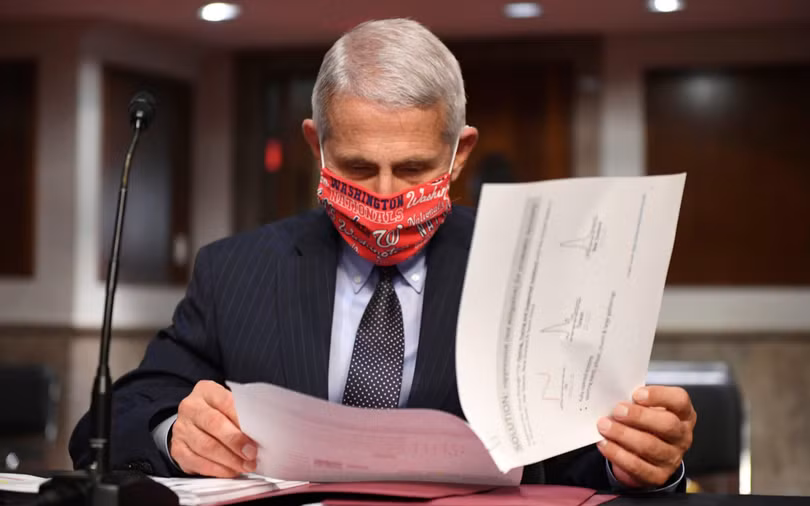 Tiến sĩ Anthony Fauci cho rằng Mỹ đã không đóng cửa hoàn toàn để ngăn dịch COVID-19 (Ảnh: Telegraph) Tiến sĩ Anthony Fauci cho rằng Mỹ đã không đóng cửa hoàn toàn để ngăn dịch COVID-19 (Ảnh: Telegraph)