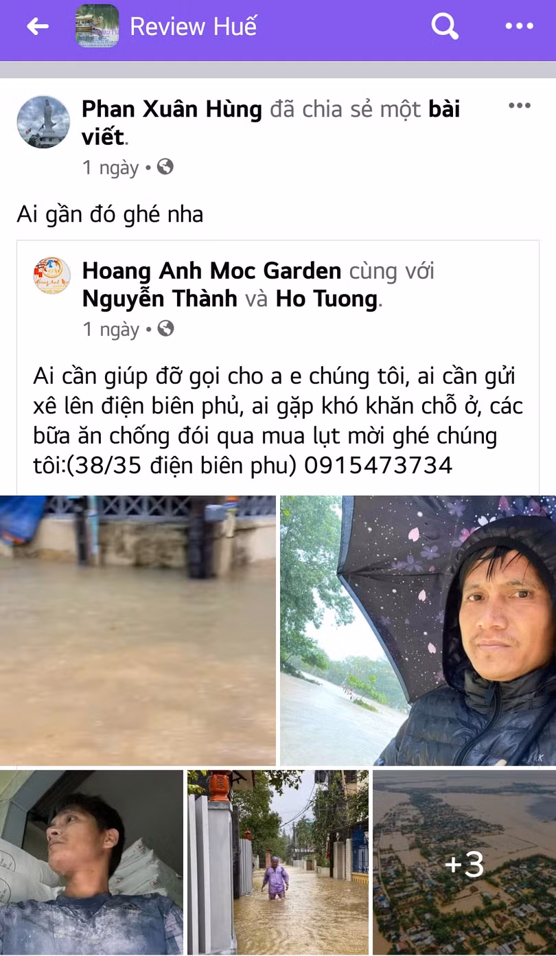 Nhiều người dân sẵn sàng ứng cứu những trường hợp gặp khó khăn. Ảnh chụp màn hình. Nhiều người dân sẵn sàng ứng cứu những trường hợp gặp khó khăn. Ảnh chụp màn hình.