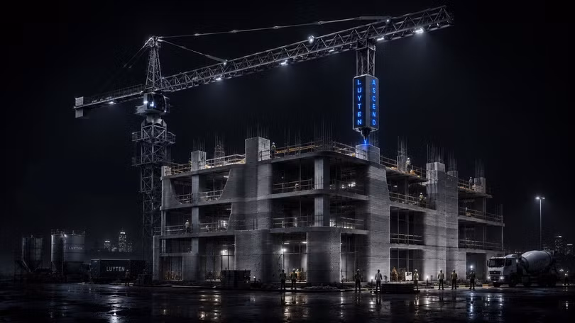 Máy in 3D cần cẩu tháp dòng Ascend. Ảnh: Luyten.