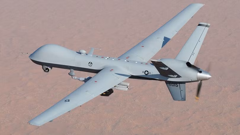 Máy bay không người lái MQ-9A Reaper của Không quân Mỹ. Ảnh: Wiki.
