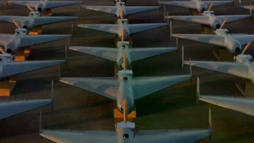 Mẫu UAV mới của Mỹ có thiết kế dựa trên mẫu Shahed-136 của Iran. Ảnh: IE.