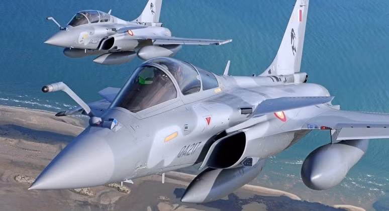 Máy bay chiến đấu Rafale của Pháp. Ảnh: MW.