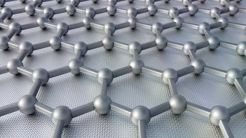 Hình ảnh 3D mô phỏng cấu trúc graphene. Ảnh minh họa: Getty.