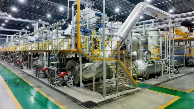 Tập đoàn năng lượng toàn cầu hợp tác với Niutech để chuyển đổi chất thải nhựa thành nhiên liệu hàng không bền vững (SAF). Ảnh: IE.