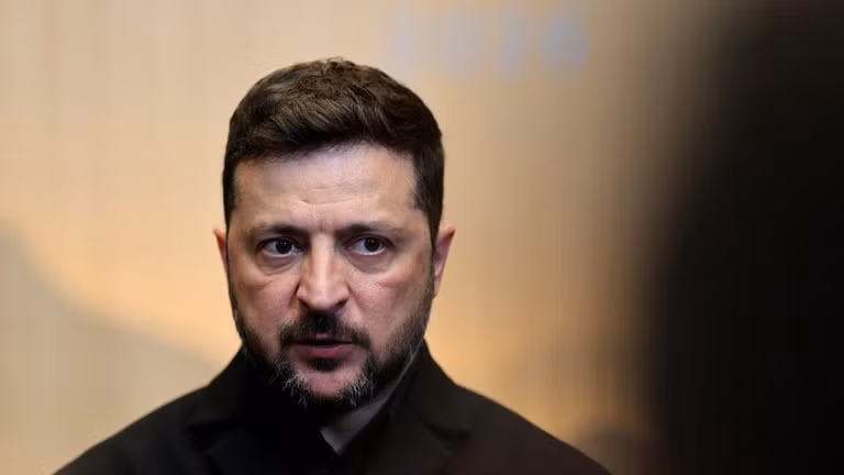 Tổng thống Ukraine Volodymyr Zelensky. Ảnh: Getty.