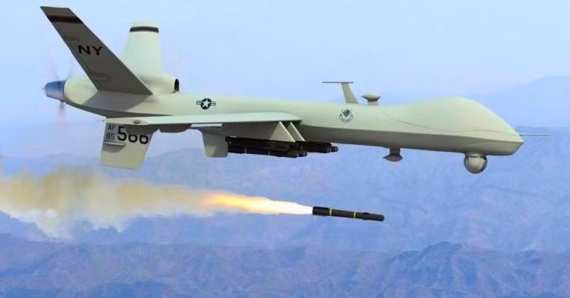 Máy bay không người lái MQ-9 Reaper của Quân đội Mỹ. Ảnh: MW.