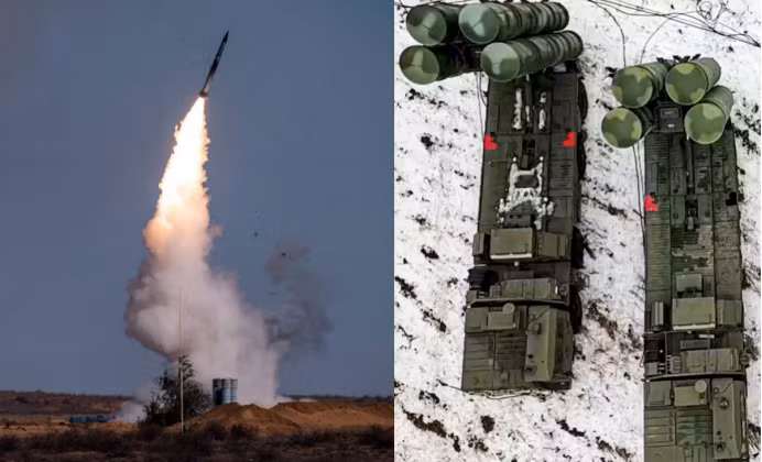 Hệ thống phóng và cất cánh từ hệ thống S-400. Ảnh: MW.
