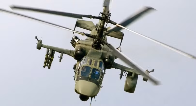 Trực thăng tấn công Ka-52. Ảnh: MW.