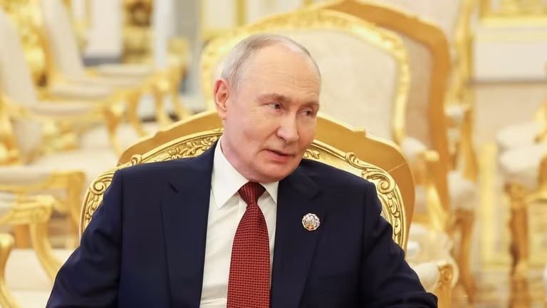 Tổng thống Nga Vladimir Putin tham dự một sự kiện ở Moscow vào ngày 29/10. Ảnh: Sputnik.