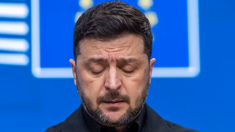 Tổng thống Ukraine Volodymyr Zelensky. Ảnh: Getty.