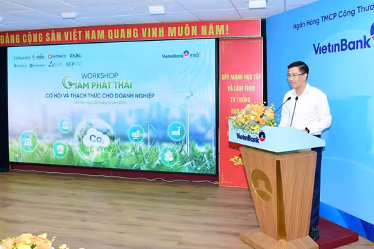 Giảm phát thải: Không chỉ là yêu cầu với doanh nghiệp