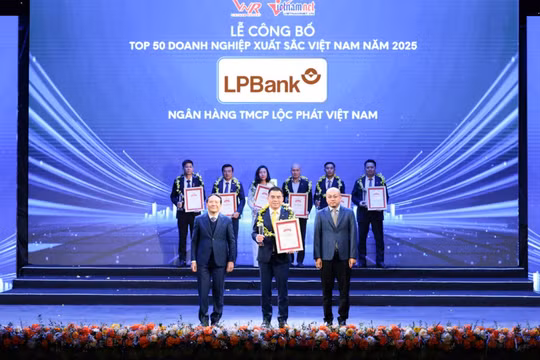 LPBank lọt Top 6 ngân hàng tư nhân nộp ngân sách lớn nhất Việt Nam