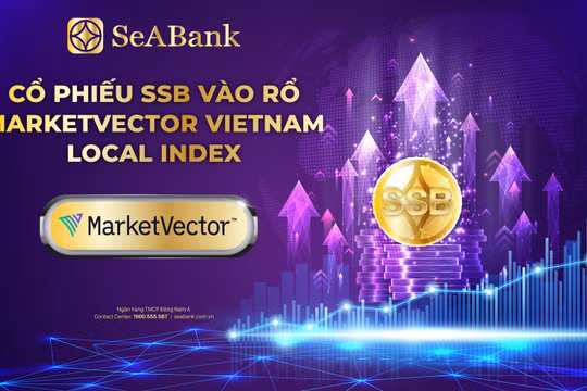 SSB là cổ phiếu duy nhất được thêm vào rổ MarketVector Vietnam Local Index