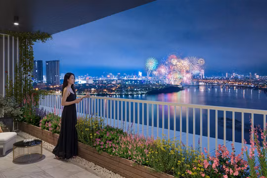 Rời lõi trung tâm, giới tinh hoa Đà thành ưa chuộng penthouse phía Nam