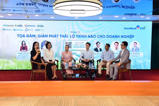 Giảm phát thải: Khi doanh nghiệp “chuyển vai” từ tìm hiểu sang triển khai