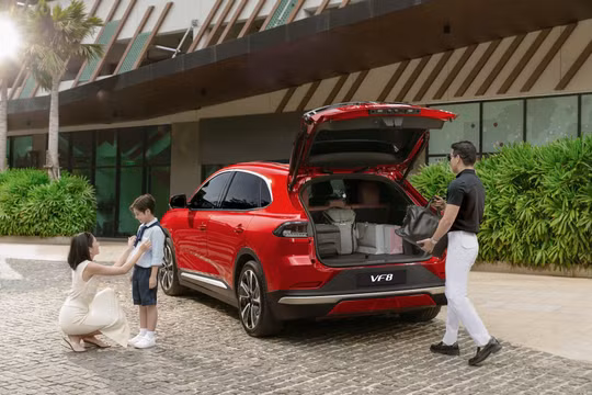 VinFast VF 8: Lời giải cho bài toán không gian và tiện nghi cho cả gia đình