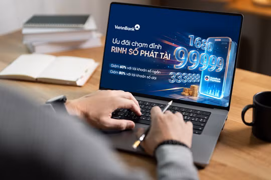Cơ hội sở hữu tài khoản số đẹp từ ưu đãi lớn nhất năm của VietinBank
