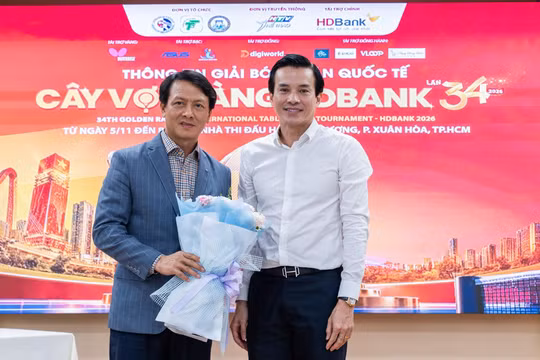 HDBank đồng hành Cây vợt vàng: Tiếp nối 40 năm truyền thống, kết nối quốc tế