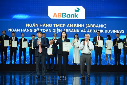 ABBank được vinh danh tại Giải thưởng Chuyển đổi số Việt Nam 2026