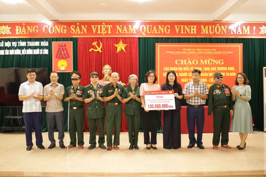 Agribank lan tỏa nghĩa tình tri ân thương binh, liệt sĩ, người có công với cách mạng