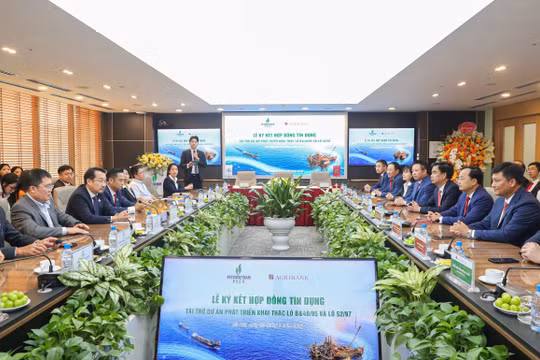 Agribank – PVEP ký kết Hợp đồng tín dụng, đồng hành triển khai dự án năng lượng trọng điểm quốc gia