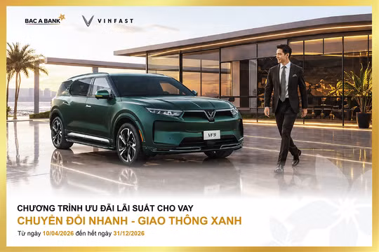 Bac A Bank thúc đẩy ''Giao thông xanh'' bằng loạt ưu đãi tín dụng hấp dẫn 