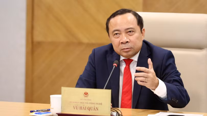 Bộ trưởng Vũ Hải Quân phát biểu tại Hội nghị.