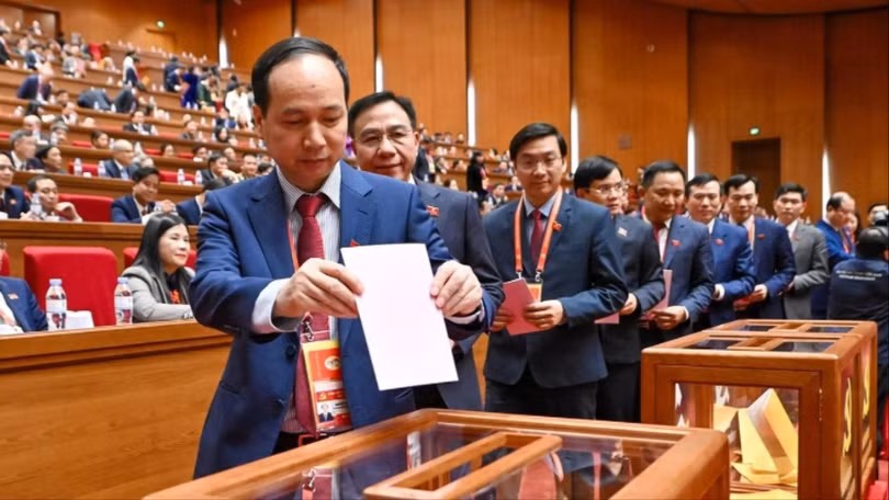 Đại hội Đảng lần thứ XIV vừa bỏ phiếu bầu 200 Ủy viên Trung ương.