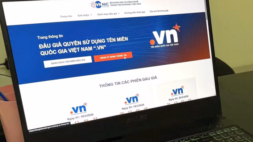 Tên miền quốc gia “.vn” có 2 ký tự thuộc nhóm tài nguyên số đặc biệt khan hiếm và có giá trị chiến lược cao.