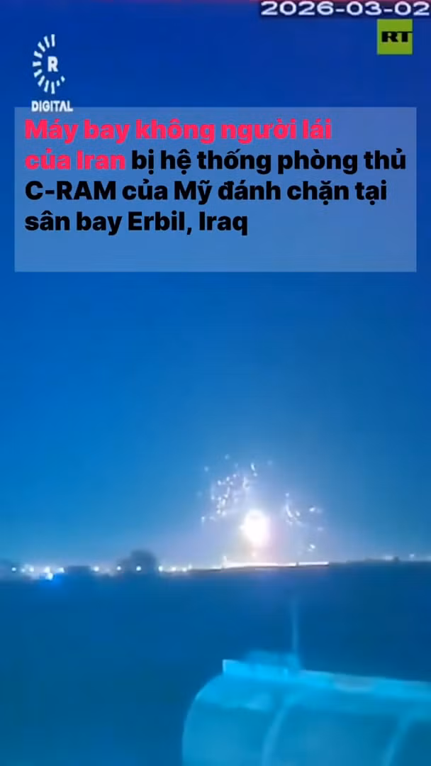 Máy bay không người lái của Iran bị Mỹ bắn hạ tại Iraq