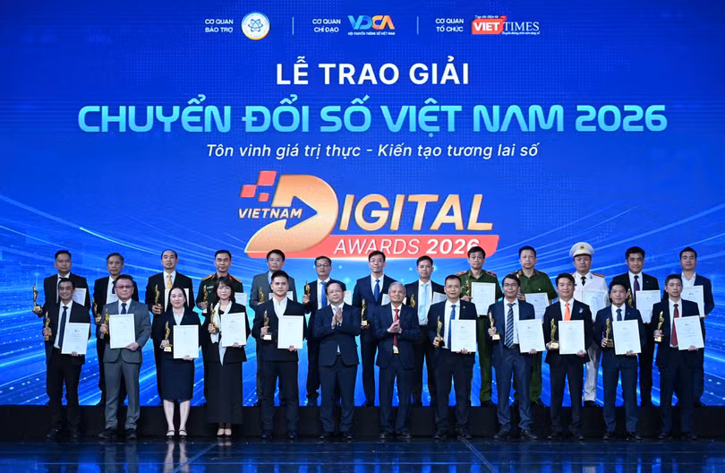 Trao Giải thưởng Chuyển đổi số Việt Nam 2026: Từ trải nghiệm công nghệ đến tôn vinh giá trị thực