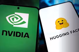 Nvidia chính thức công bố thỏa thuận mua lại Hugging Face với mức giá 12,93 tỷ USD. Ảnh: Getty.