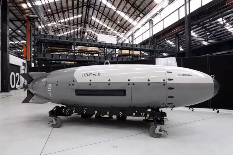  Tàu ngầm không người lái (UUV) Dive-LD của Hải quân Mỹ bị rơi vào tay Iran. Ảnh: Reuters.