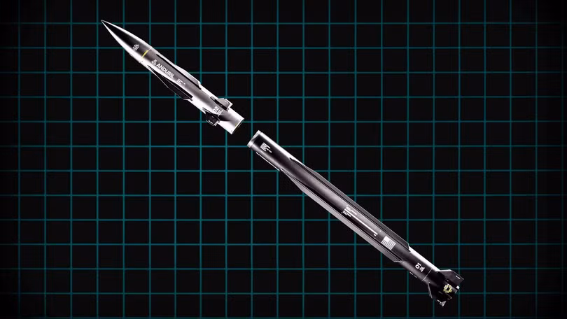 Cấu trúc hai tầng kiểu module của tên lửa đánh chặn Steelfin. Ảnh: TWZ.